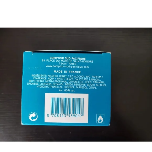 COMPTOIR SUD PACIFIQUE EAU DE BIARRITZ by Comptoir Sud Pacifique EDT SPRAY 3.3 O - Picture 3 of 4